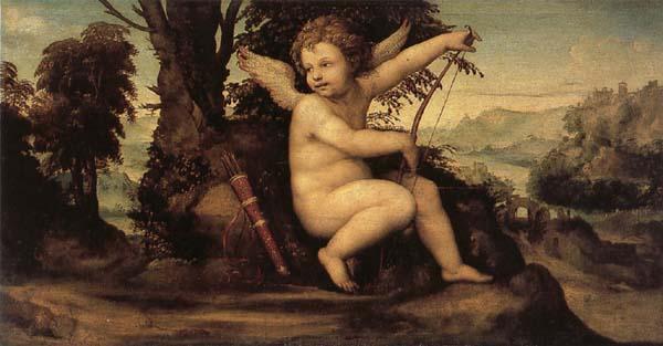 SODOMA, Il Cupid in a Landscape